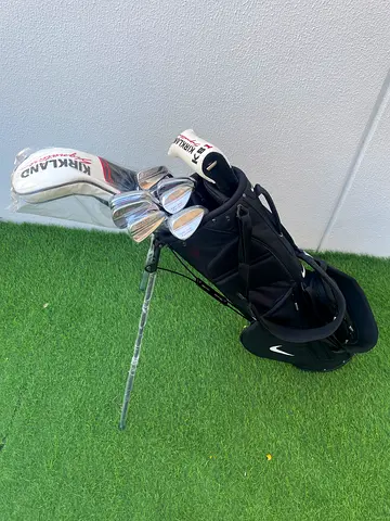 Brand New Kirkland Signature Stiff Flex Full Golf Club Set TaylorMade P790 Clones Inc Nike Bag