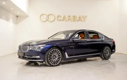 AED 1394 PM | BMW 750Li X drive 2017 | HIGH SPECS | PRISTINE CONDITION | 1 YEAR WARRANTY | GCC