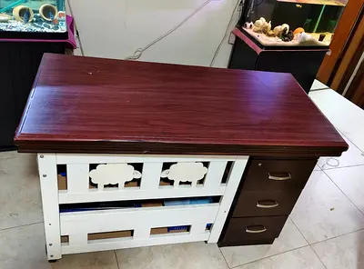 Heavy Wooden Table
