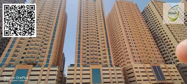 Spacious 1BHK for Rent in Paradise Lake Tower B6 Ajman | 839 Sqft | Closed Kitchen | Parking | AED 28K