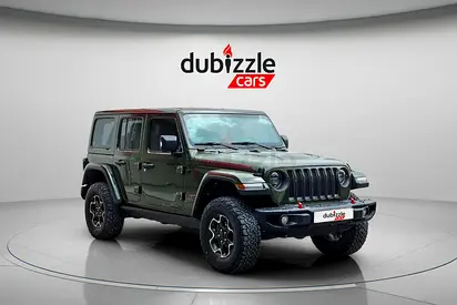 AED 2521/month | 2023 Jeep Wrangler Unlimited Rubicon | GCC Specs | Ref#448834