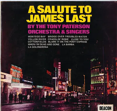 A Salute to James Last - Tony Paterson Orchestra  Singers (Vinyl LP)