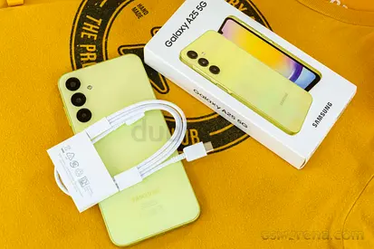 Samsung Galaxy A25 5G (Yellow) - With Box  Charger