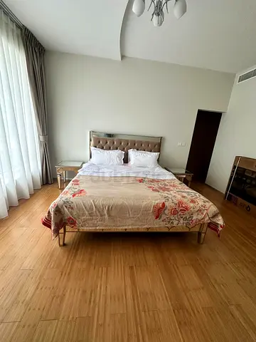 King Size Bed - Upholstered Headboard