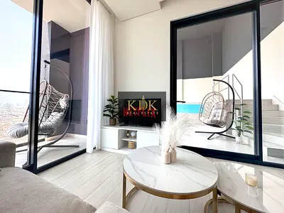 شقة بغرفتي نوم | إطلالات على الأفق والبحر | مفروشة | حوض غطس على التراس