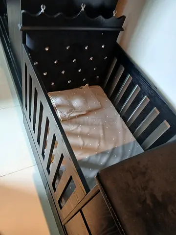 Baby cot with storage- customized