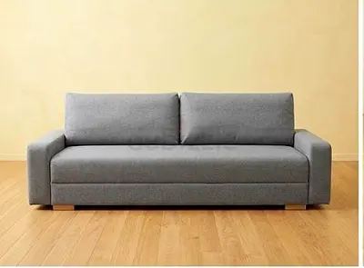 My grey 3-seater sofa — bed modern, gently used