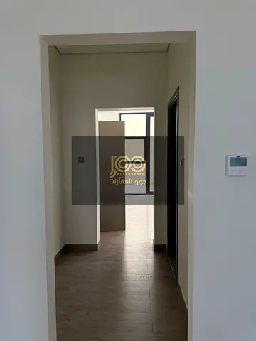 For annual rent in Umm Al Quwain: a brand-new villa (first tenant), featuring 5 master bedrooms.