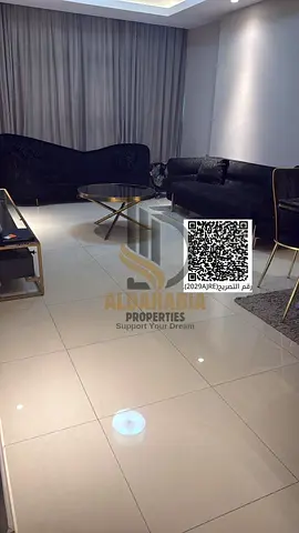 🏡 للإيجار السنوي – غرفتين وصالة في برج غلفا