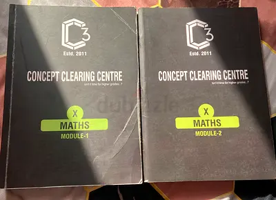 Concept Clearing Centre X Maths — Modules 1  2 (Grade 10)
