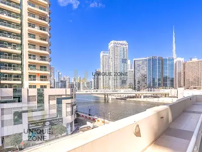 85k 4Chqs | Stunning Burj Khalifa & Canal Views