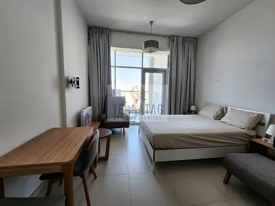 Spacious Studio with balcony near to al furjan metro