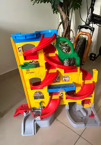 Fisher price car parking for kids