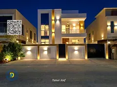 Enjoy luxury in Al Bahia Villa, 4BR with roof, including registration fees, super deluxe finishing,