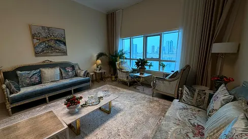 🏡 Luxury Apartment for Sale | 3 Bedrooms + Maid’s Room | Full Al Khan Lagoon View | Dana Al Khan Tower
