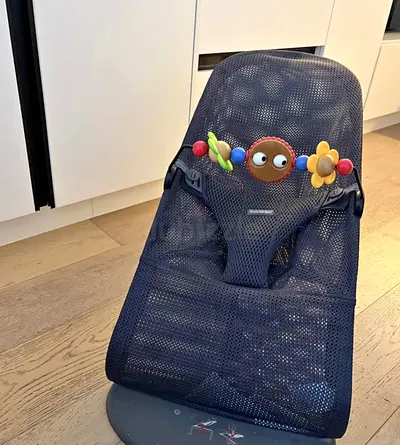 BabyBjorn Bouncer + Toy Bar | Barely Used | Like New