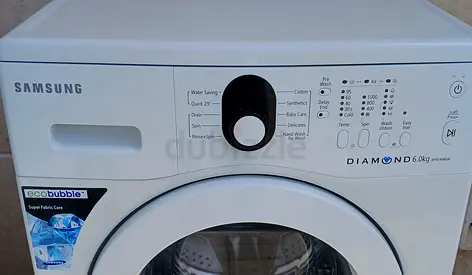 Samsung washing machine 6kg for sale