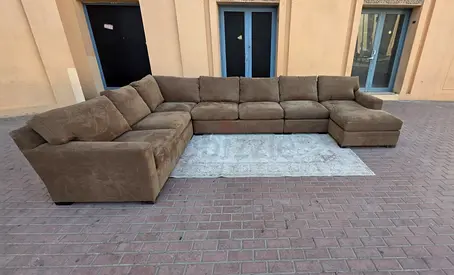 Crategbarrel U Shape Sofa Excellent Condition