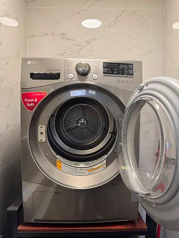 LG Dryer, Condensing Type, 9 Kg, Sensor Dry, Smart Diagnosis™