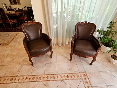 Elegant Vintage Armchairs from The One