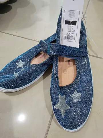 Blue star shoes