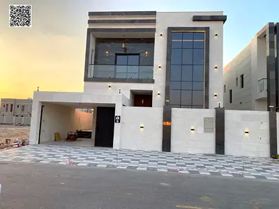 للبيع فيلا بالقرب من المسجد شامل الرسوم  من أفخم الفلل في عجمان. بناء وتشطيب سوبر ديلوكس، مساحة بناء واسعة جدًا وغرف، تملك حر. للبيع، فيلا بموقع مميز