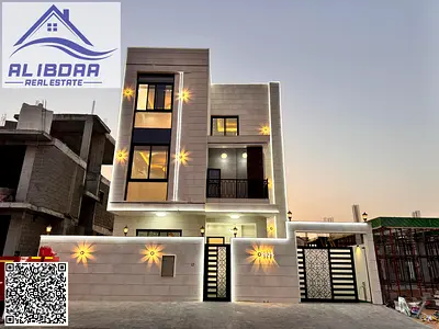 Luxury villa with a rooftop terrace for sale in Al Zahiya, Ajman