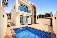 Villa for sale, including registration and ownership fees, on the main street, ready to move in, in
