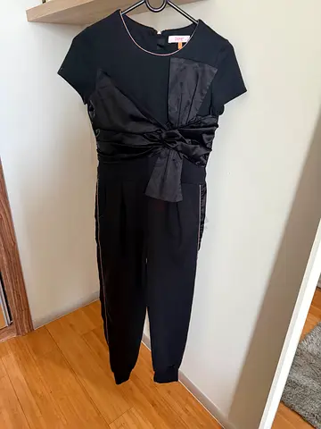 Ted Baker jumpsuit with bow detail