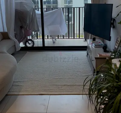 Soft Beige Area Rug for Cozy Living Spaces