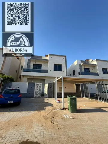 🏡 Villa for rent in Al Yasmin, Al Ittihad Scheme | 5 master bedrooms + majlis + living room + roof + maid's room | 95,000