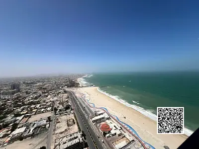Spacious 1-Bedroom Apartment in Corniche Tower – Sea View – Ready to Move In!