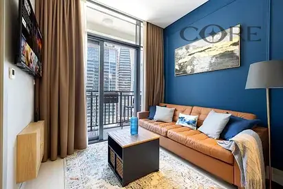 مفروشة بغرفة نوم واحدة | برج زادا | إطلالة على وسط المدينة