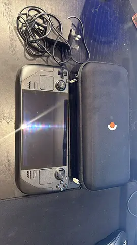 Steam Deck oled handheld 512gb with case and charger