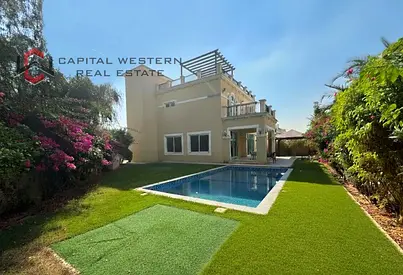 Private Pool & Garden, 3BR+M Villa, Unfurnished
