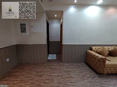 استديو مطبخ منفصل للايجار الشهري بعجمان ابراج الكورنيش الريزيدنيس إطلالة بحرية مساحة واسعة