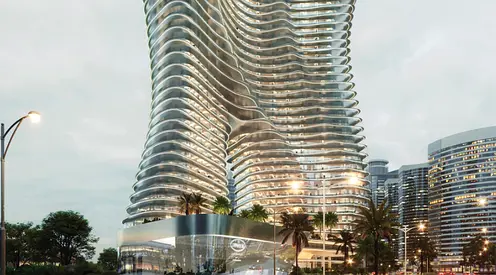 جناح غرفة نوم في One by Binghatti بإطلالة طريق رئيسي وBusiness Bay مع مساحة كبيرة وخطة دفع بدون فوائد وفرصة استثمار فاخرة