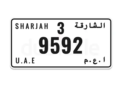 9592 // SHJ Special Number
