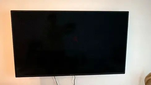 Wall-mounted flat panel TV - good working condition