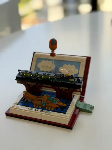 LEGO Jules Verne Set – Built Display – No Box