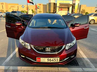 HONDA Civic 2014, First owner, Agency Books pic, Full Option هوندا سيفيك ٢٠١٤ فل اوبشن - مالك اول