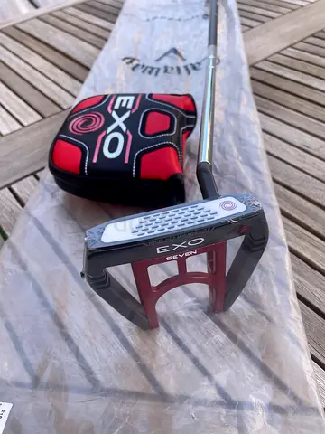 Odyssey Exo 7S Flow Neck Stroke Lab Putter 35” Choose your grip