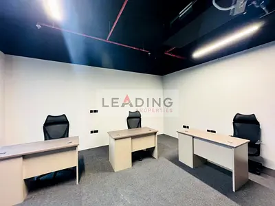Spacious Office Burj khalifa View |Prime Location | Fitted & Furnished Office | Close to Metro Station