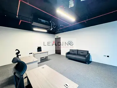Spacious Office Burj khalifa View |Prime Location | Fitted & Furnished Office | Close to Metro Station