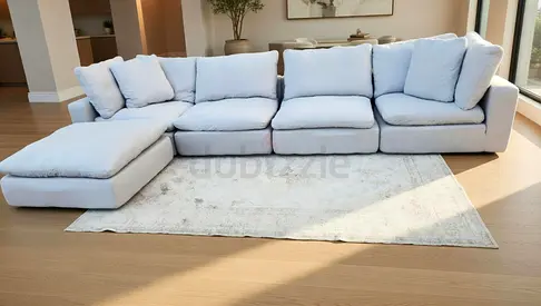 Modular style loom collection feather 🪶 filled sofa