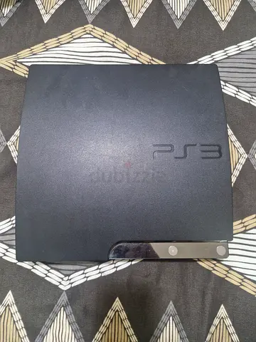 PS3 with games CD and controller