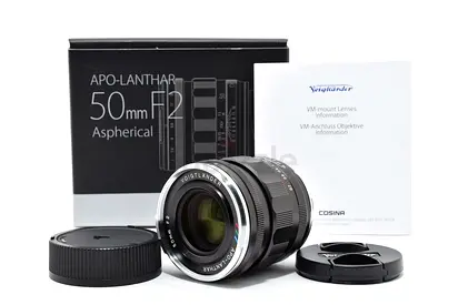 Voigtlander APO-LANTHAR 50mm F2 Aspherical VM Lens Leica M Lens