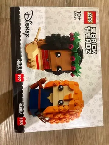 FLASH SALE BRAND NEW LEGO 40621 BRICKHEADZ MOANA AND MERIDA