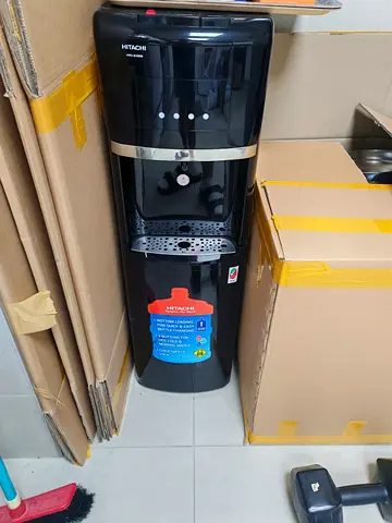 My Hitachi Bottom-Loading Water Dispenser (Black) - Working