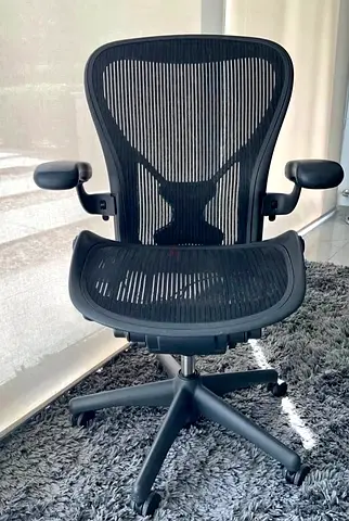 For selling Herman Miller Aeron chair size B and C Fully Loaded available